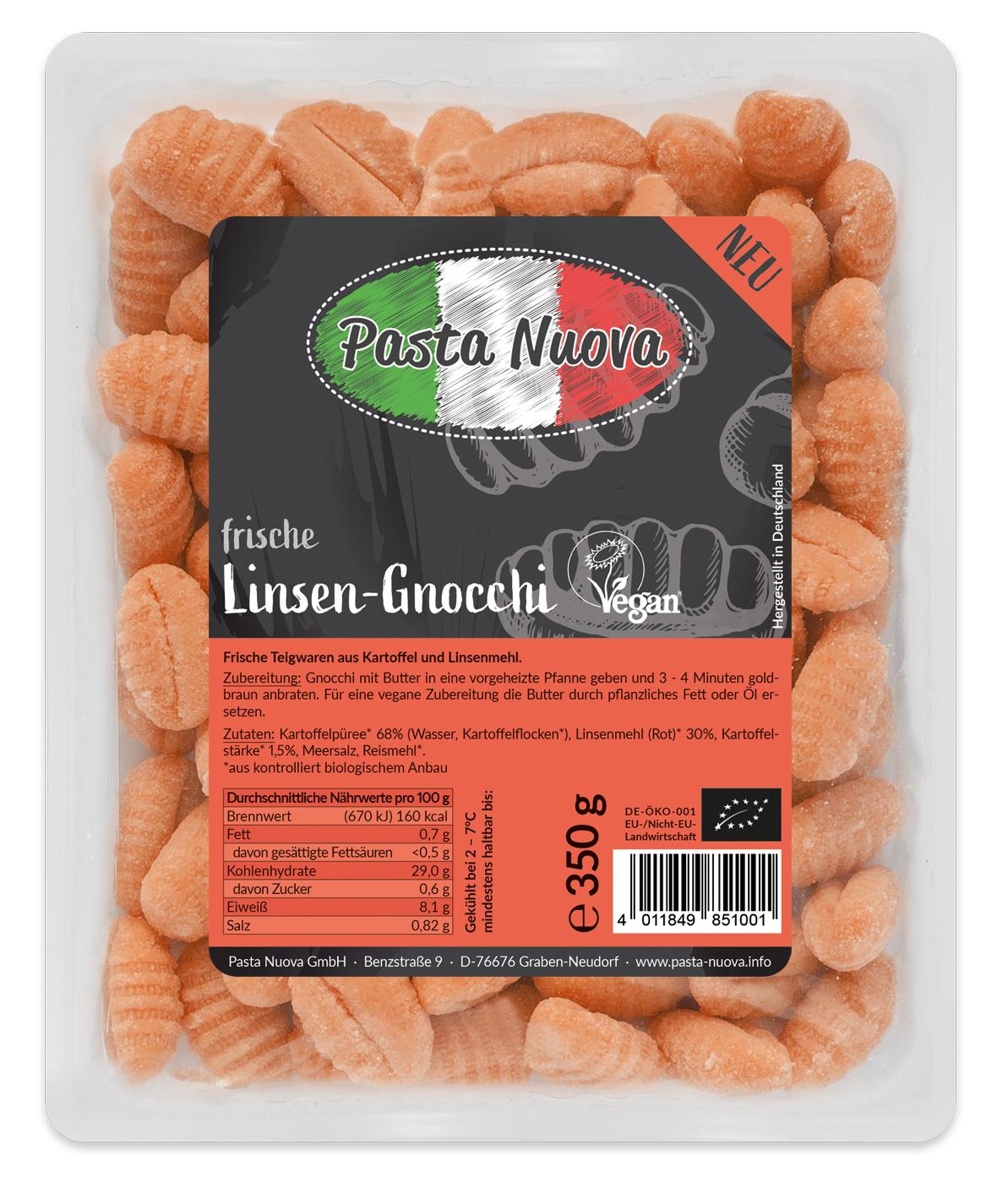 Nuova Linsen-Gnocchi Pasta