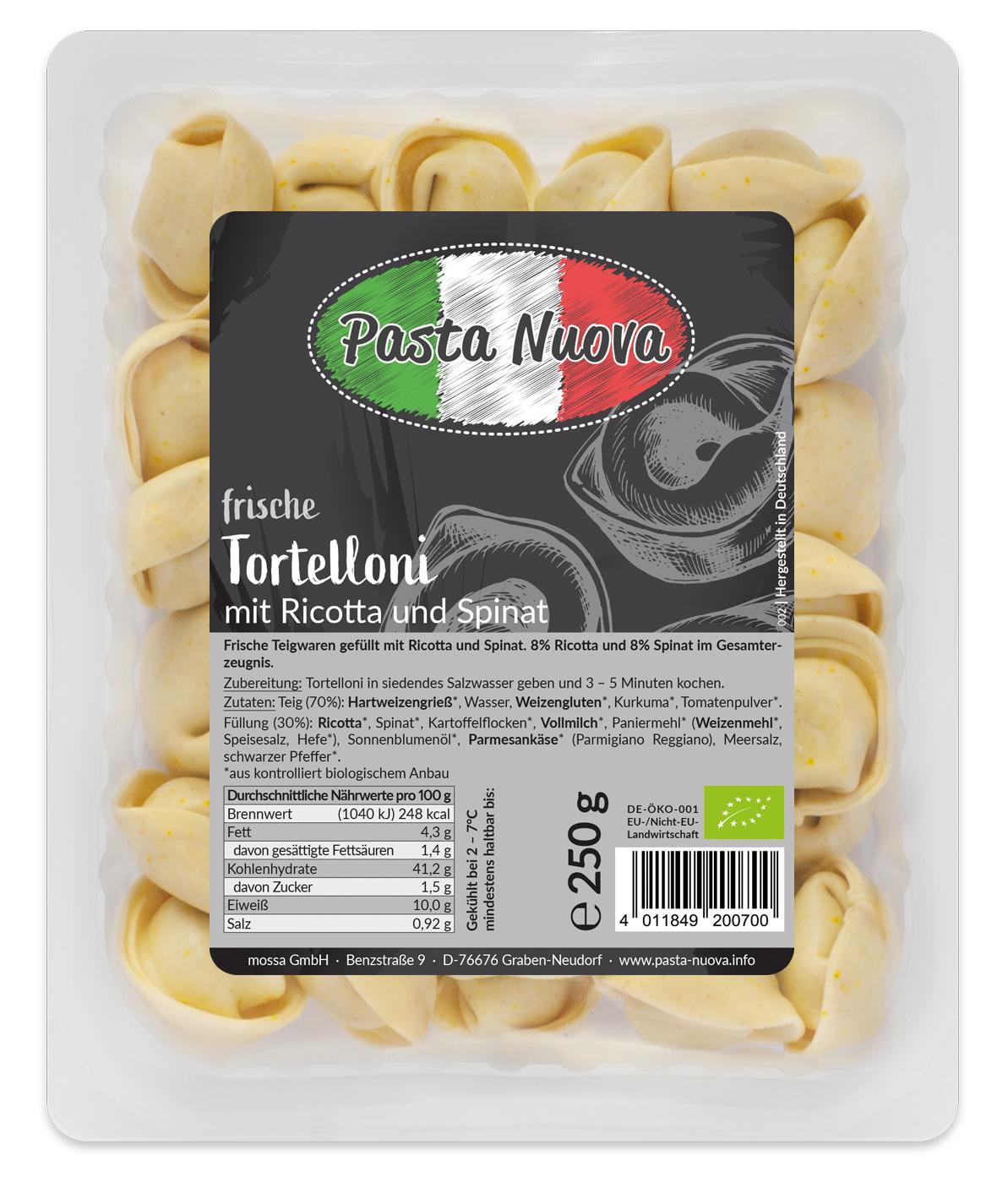 Tortelloni Ricotta-Füllung mit