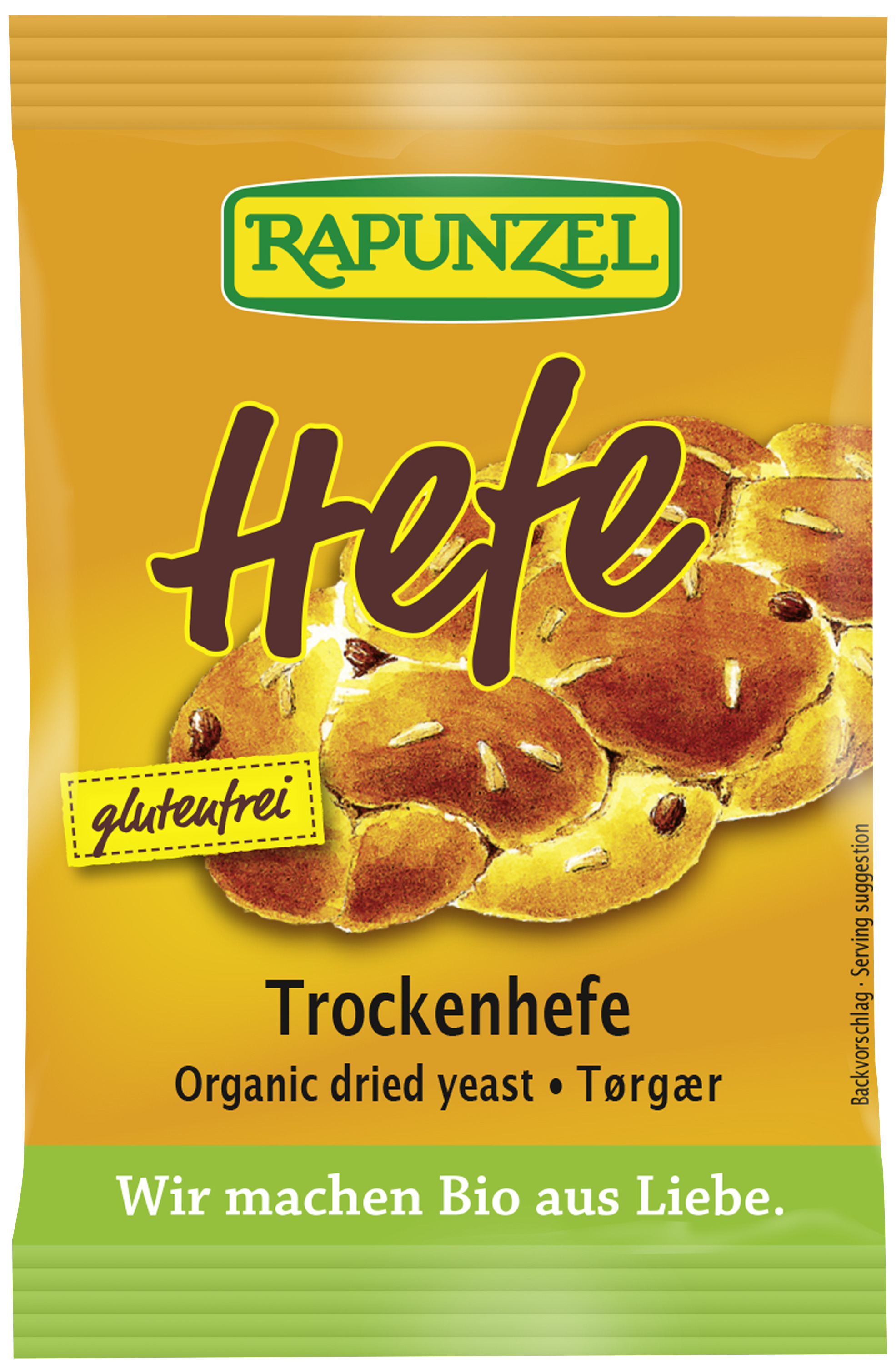 Bio Trockenhefe 1er f. 500g Mehl